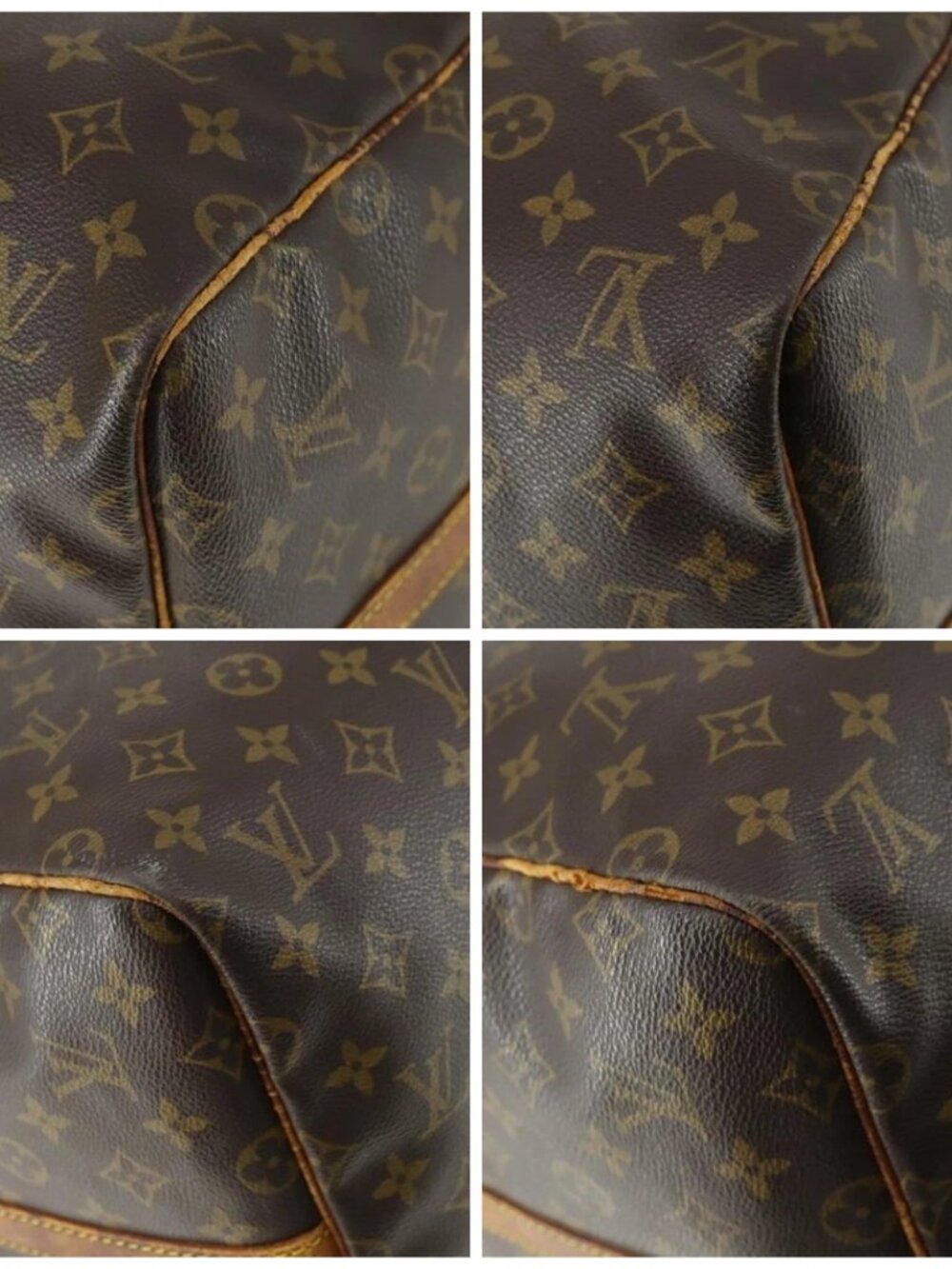 LOUIS VUITTON Monogram Keepall Bandouliere 55 Boston Bag M41414 LV Auth 170219 - Picture 15 of 15